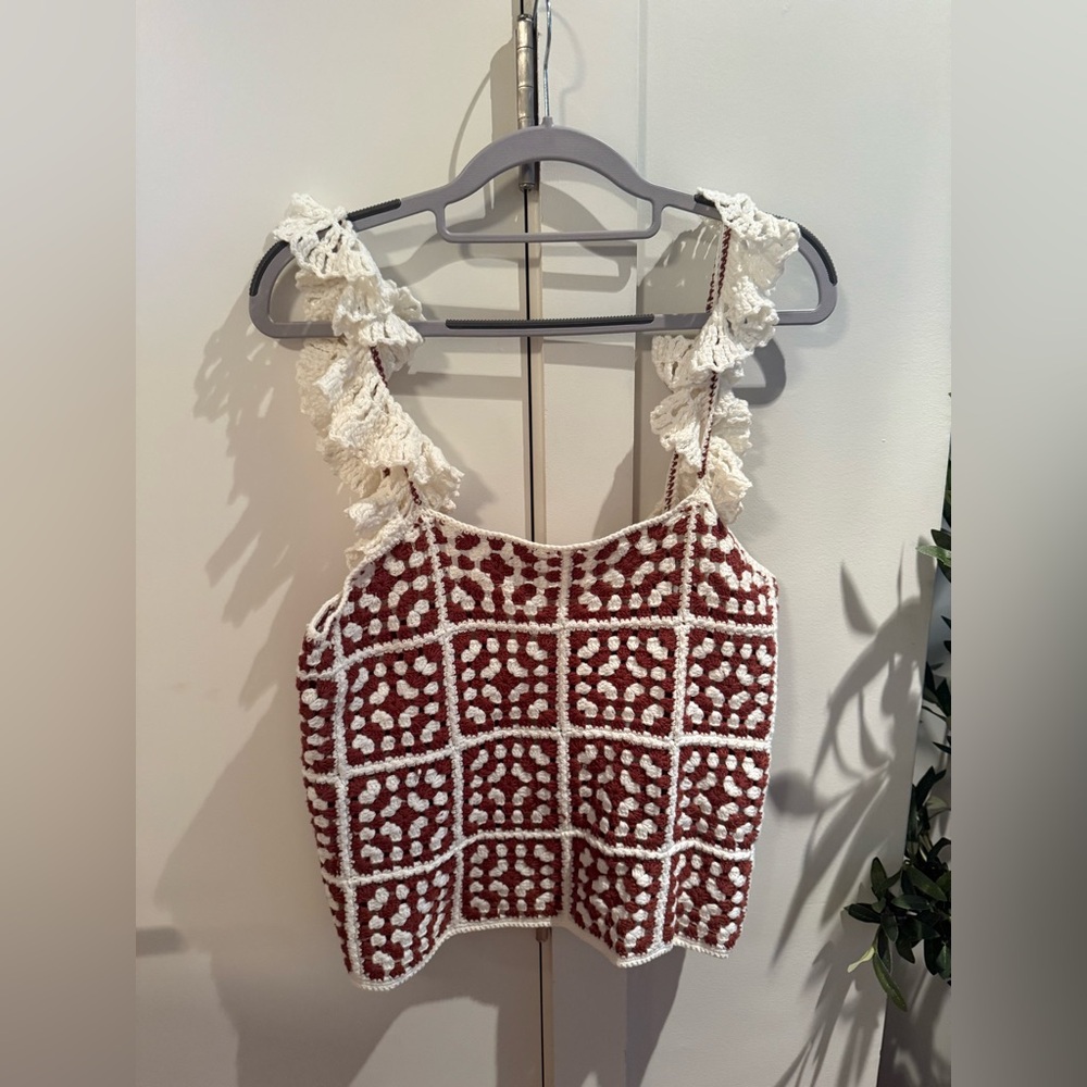 Marine Layer Crochet Tank Top